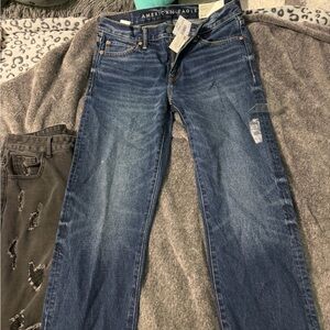American Eagle Outfitters Women's Blue Boot Cut Jeans